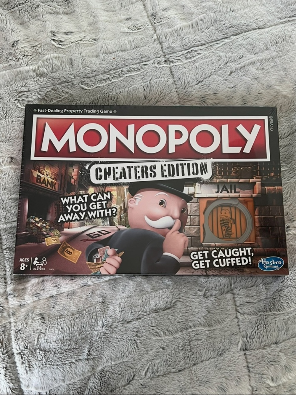 Monopoly Cheaters Edition Board Game - Monopoly by Hasbro - Red Black Brown NEW